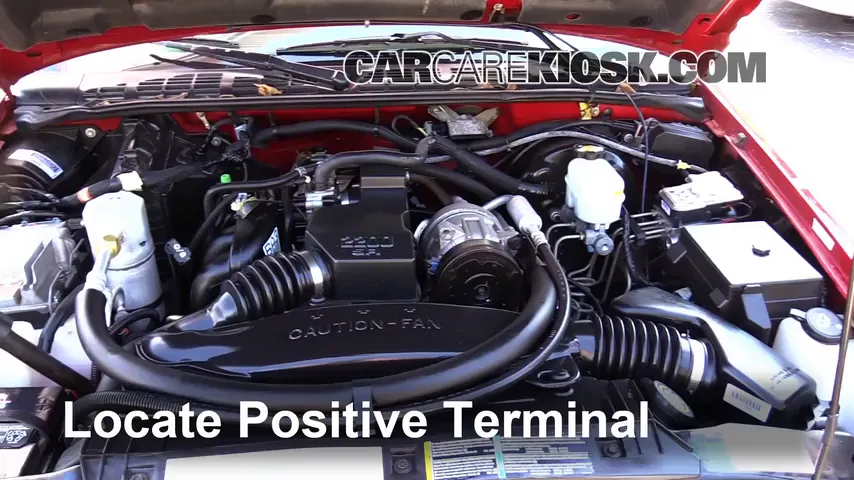 2003 Chevrolet S10 2.2L 4 Cyl. Standard Cab Pickup (2 Door) Battery Jumpstart